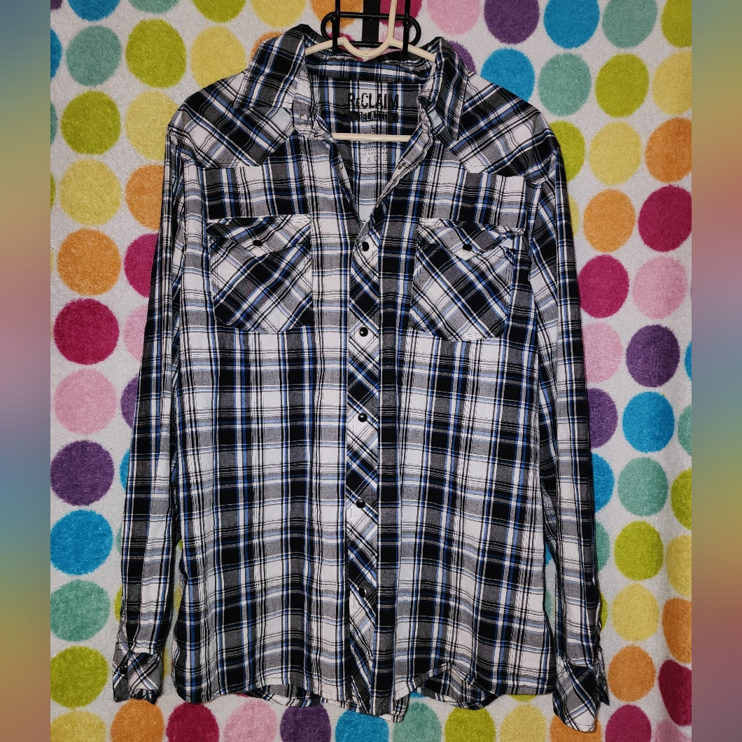 Reclaim Button Down